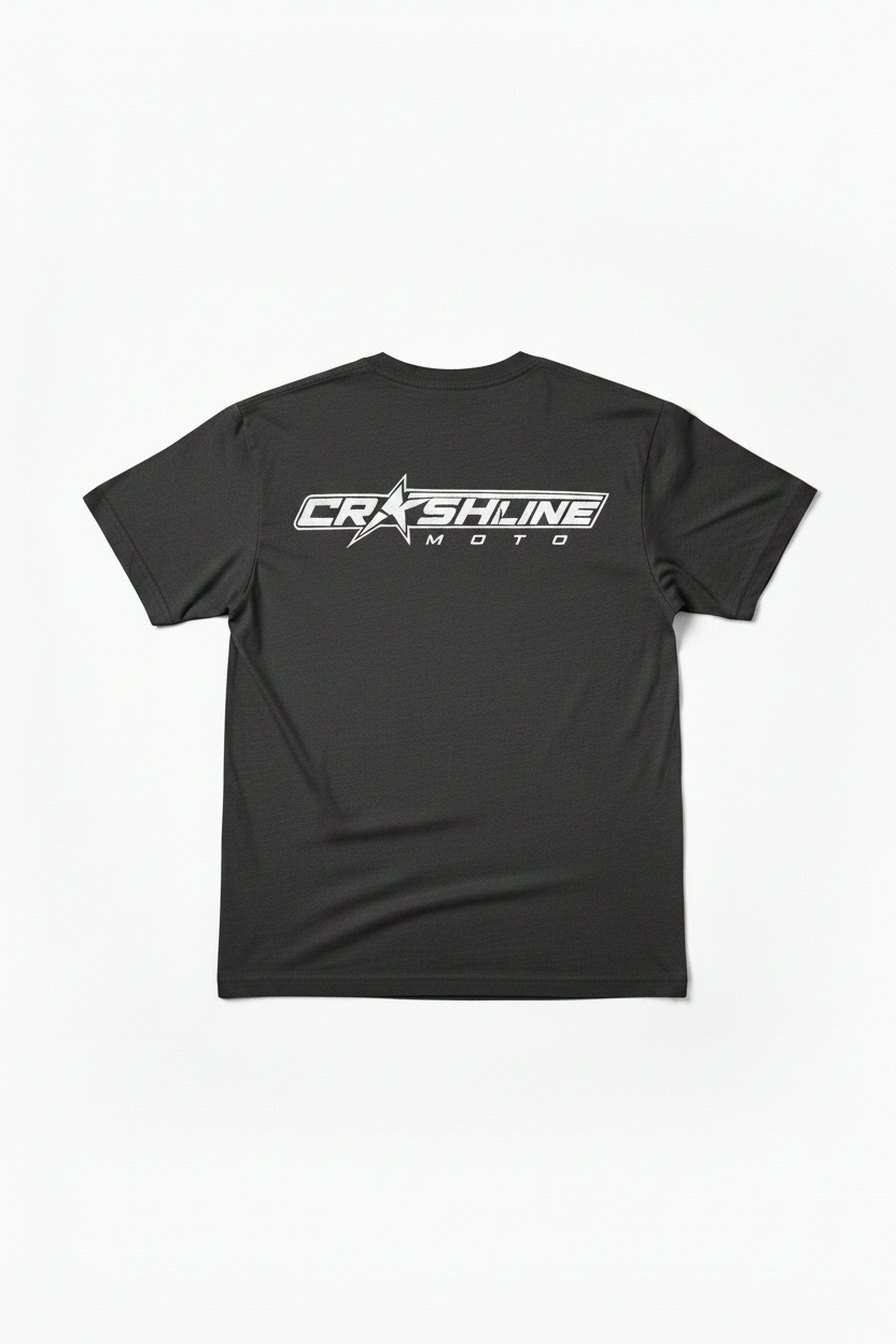 Dark Grey Tee Back