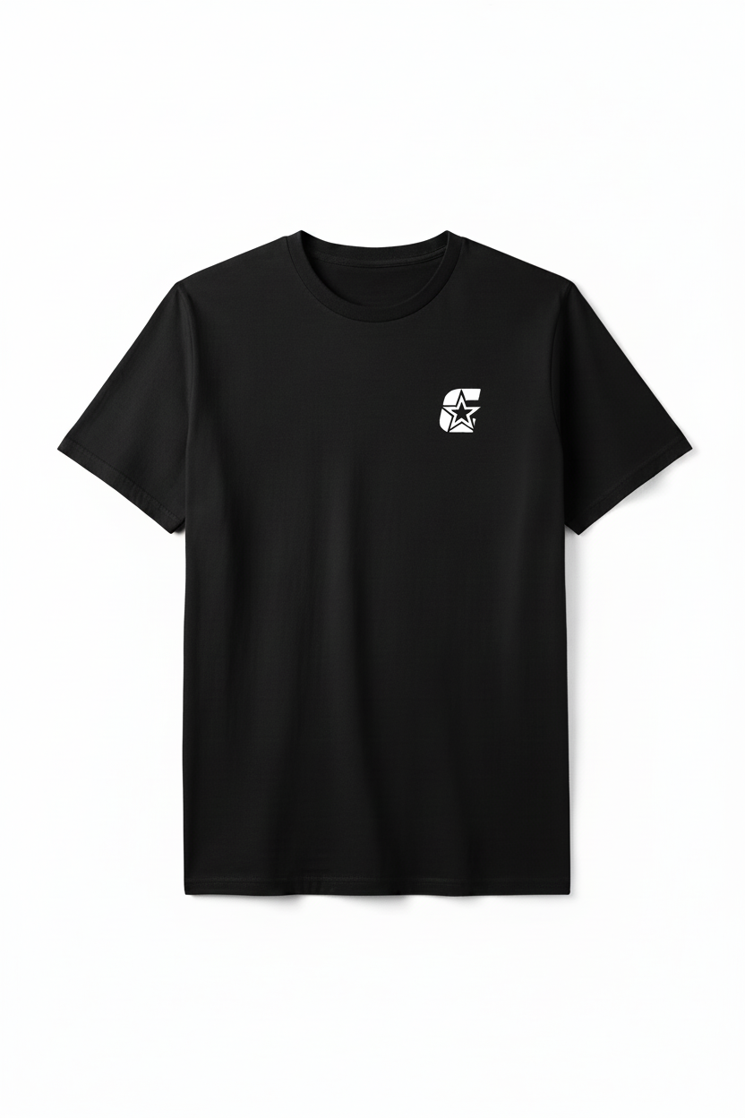 Black Tee Front