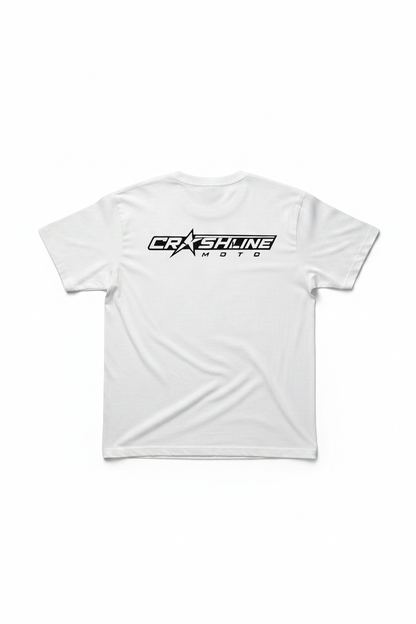 White Tee Back