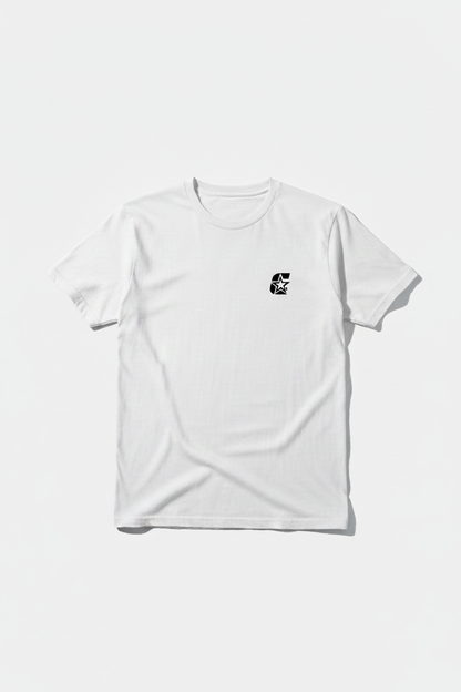 White Tee Front
